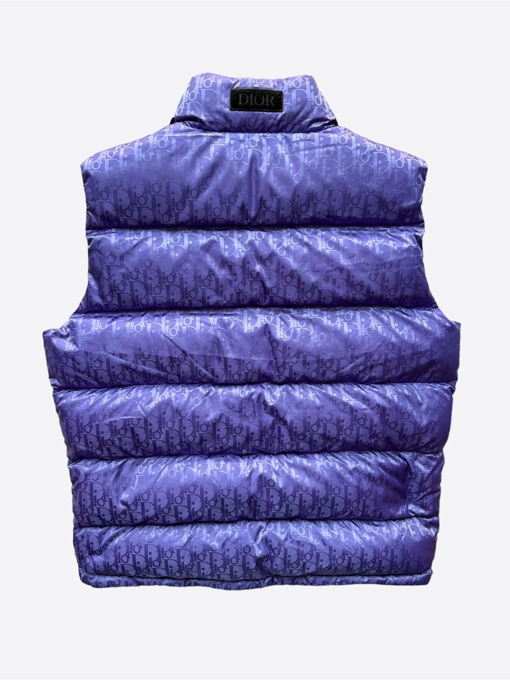 Dior Purple Puffer Vest